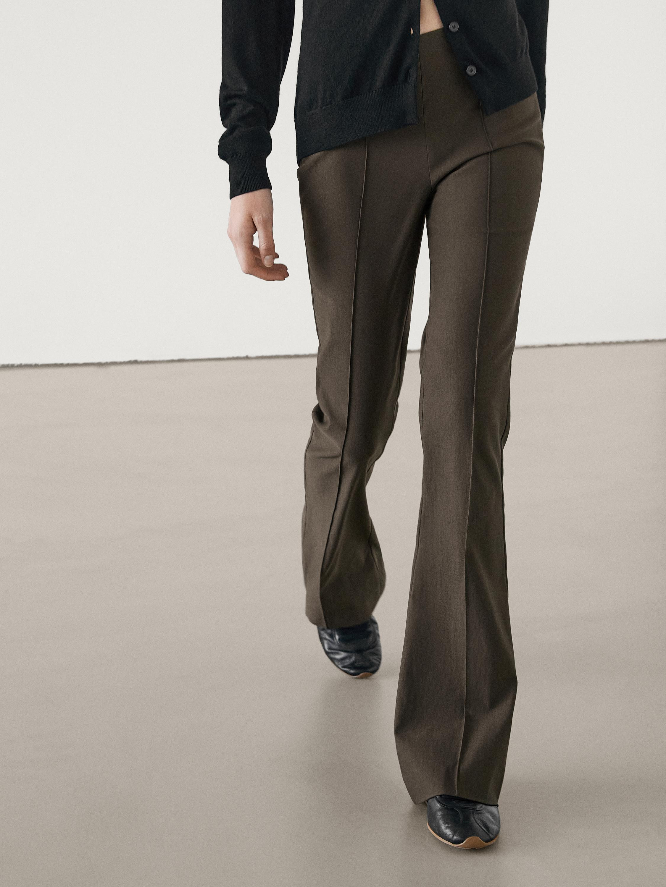Stretchhose mit Schlag | Massimo Dutti DE