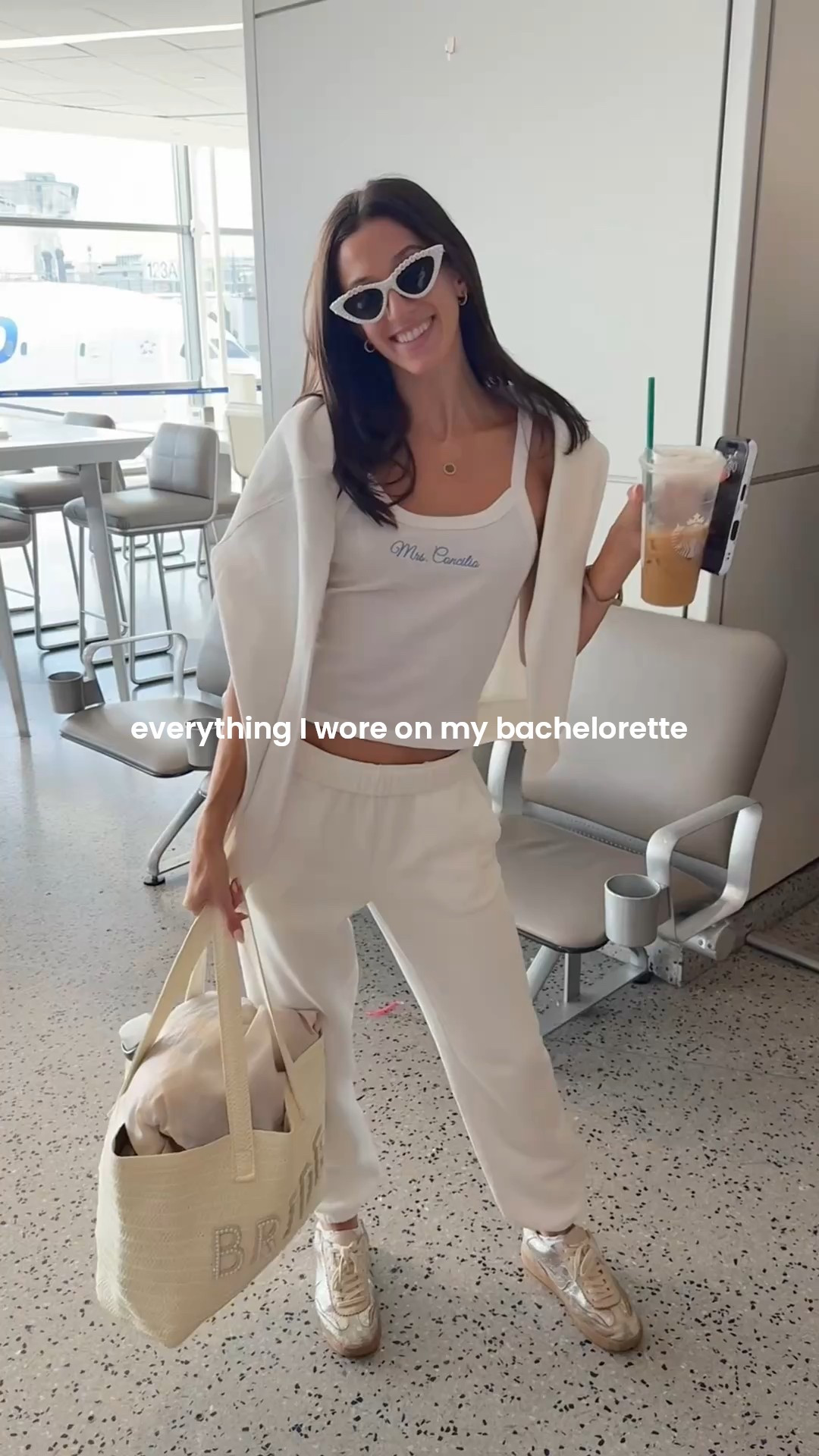 BRIDAL BACHELORETTE FITS 🐚🤍 the custom tank is from Etsy and the sweats are gap! The white lace maxi dress is no longer sold on Peppermayo but linked similar options

#LTKParties #LTKWedding #LTKSwim