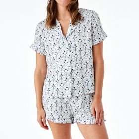 Ruffle Sateen Short Pajamas | Mark and Graham
