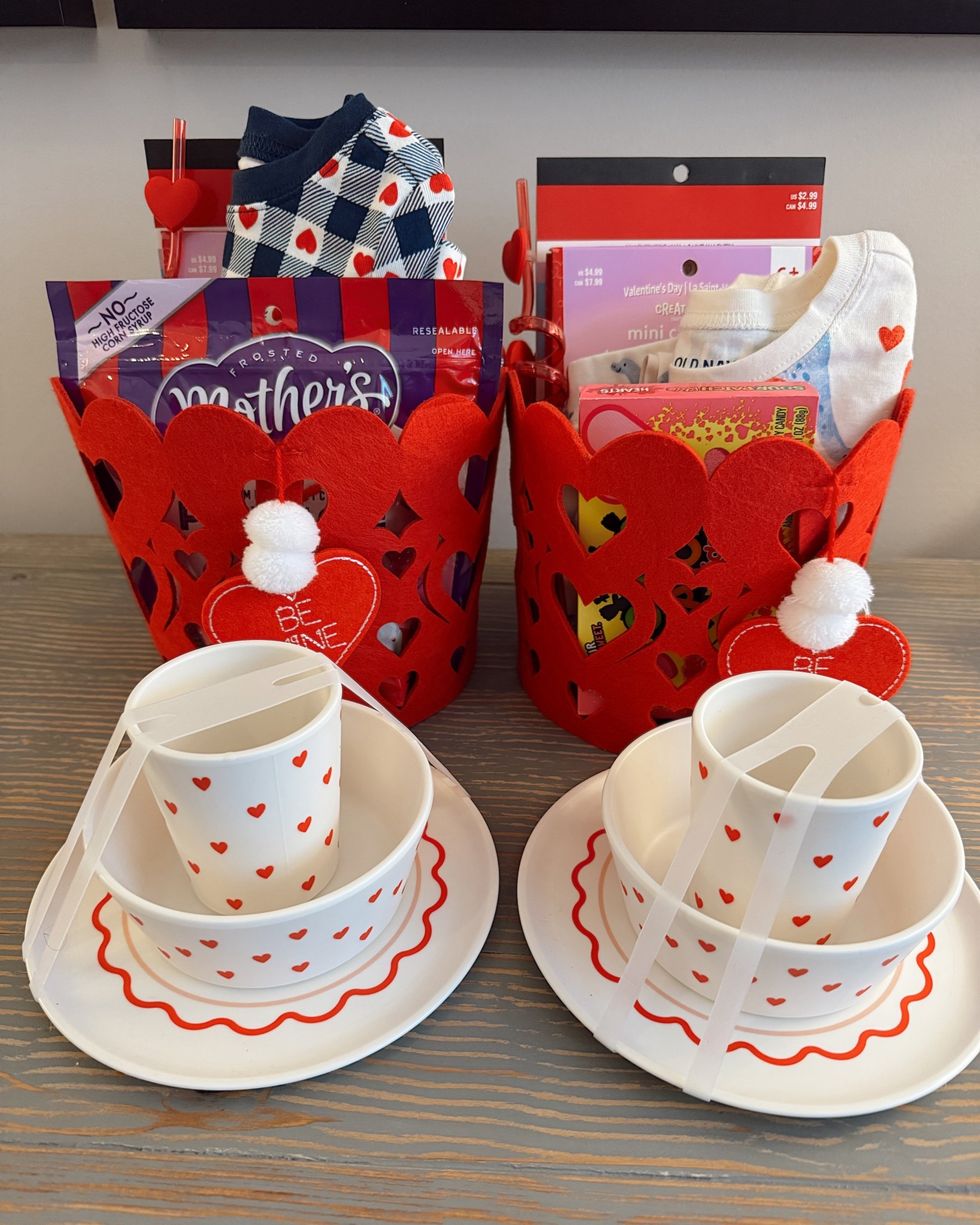 If you’re looking for Valentine’s Day basket inspiration for your littles, here’s what we did for our 2 year old girl and 4 year old boy! ♥️ The Old Navy pajamas are my absolute favorite. 😍 And they loved the Valentine’s Day crafts, too. Linking everything here!

#LTKmomlife #LTKValentine #LTKKids