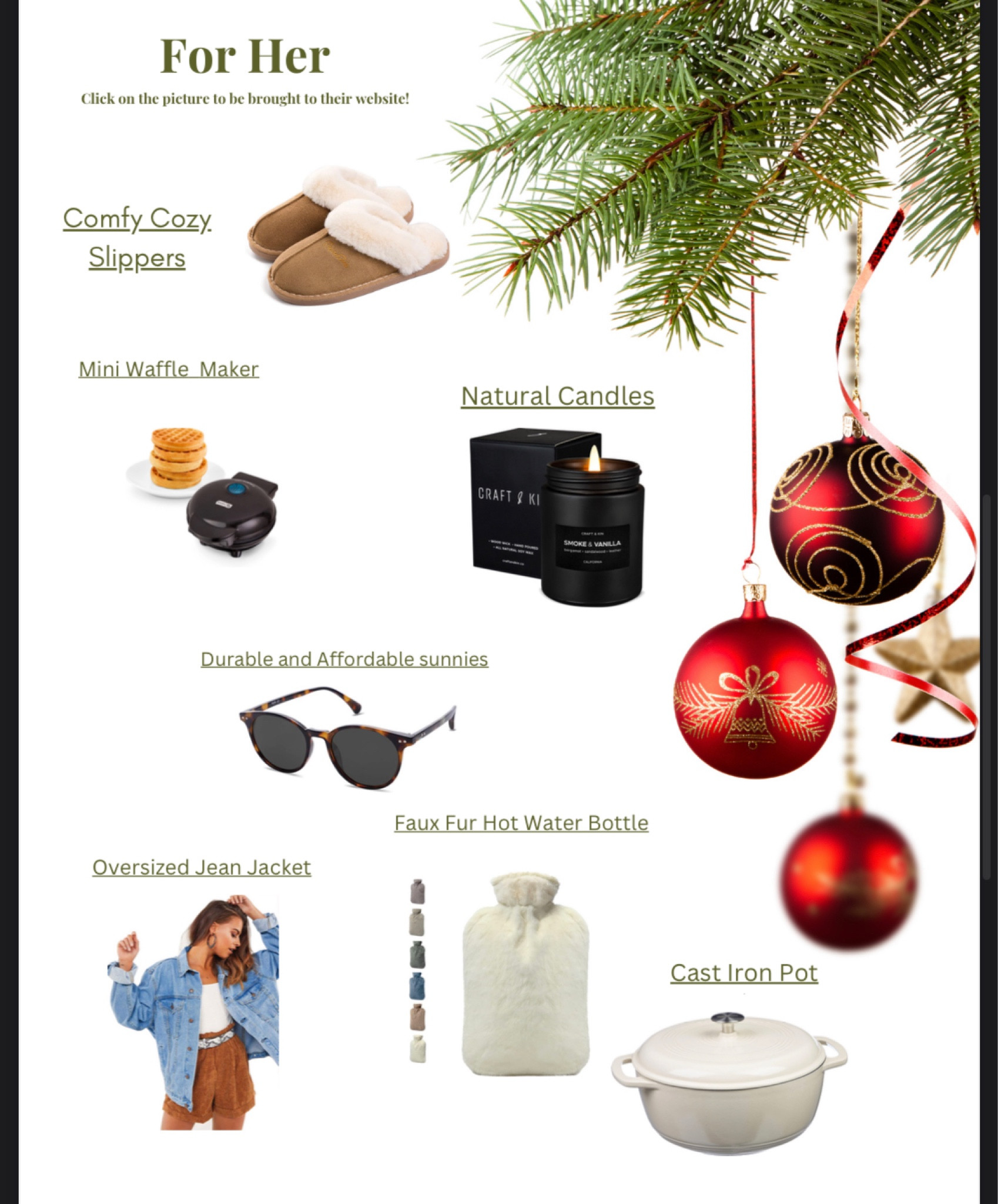 For her gift guide! #holidaygiftguide #holidaygiftguideforher

#LTKGiftGuide #LTKCyberweek #LTKHoliday