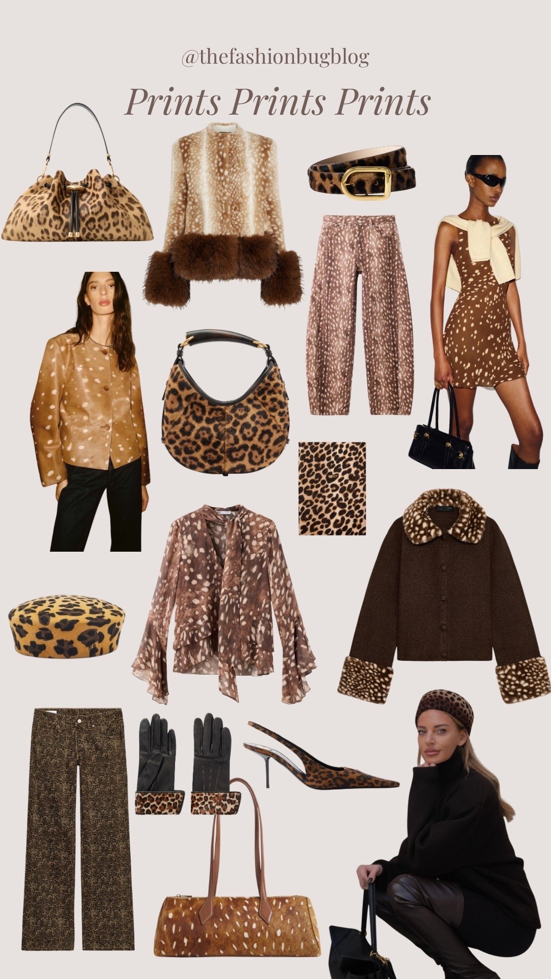 Animal prints Bambi deer leopard #ltkuk #ltkeurope #ltkfashionmonth