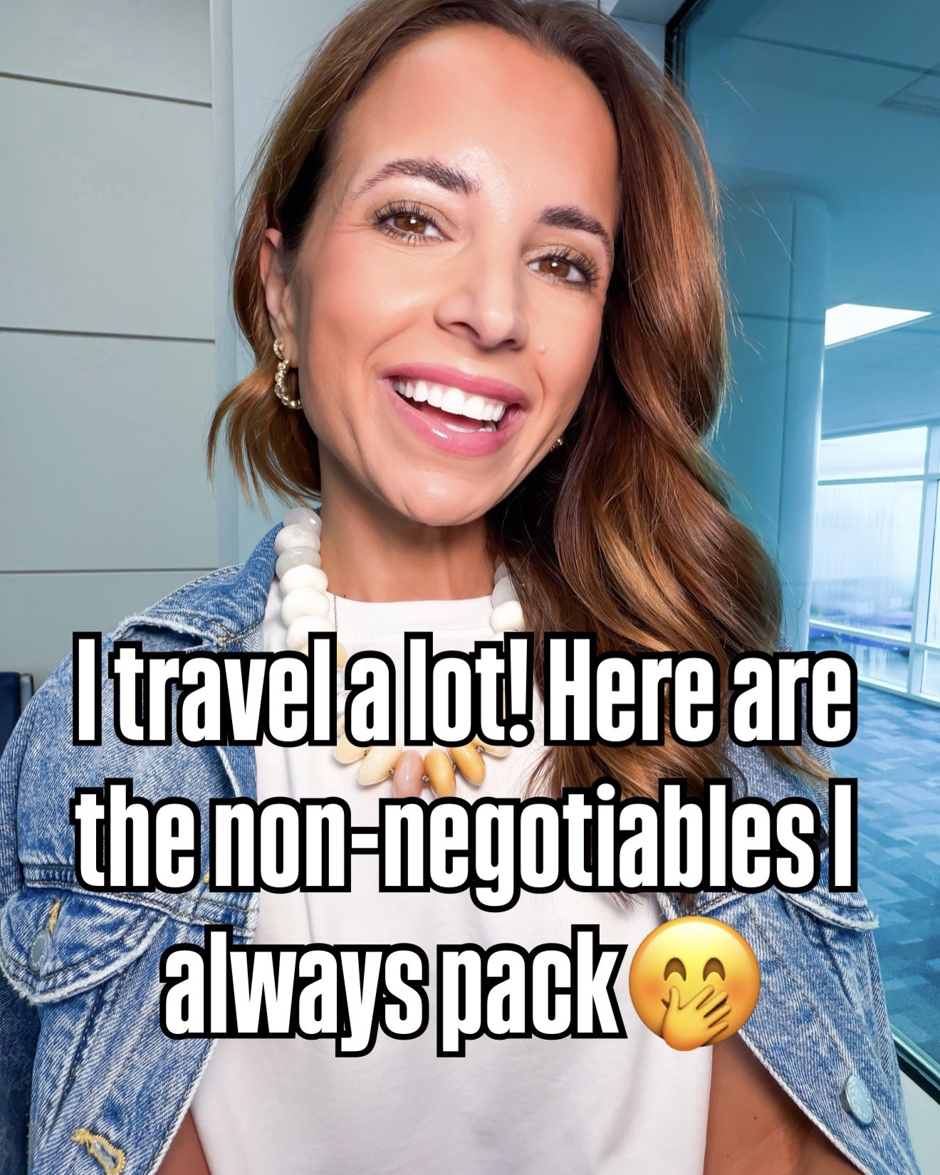 My travel must-haves!! Airport outfits. Travel necessities. Love these eucalyptus wipes when you need to freshen up! Gentle retinoid I use 2-3x a week. Tower28 spray to protect skin from gross airport air. Love this organic cotton wrap you can style 20+ ways. I went down a half size in brown adidas. Waterproof rain jacket that’s easy to pack with cinching waist in size 2. Slouchy denim jacket in XS. New bathroom-friendly jumpsuits in XS petite. Quilted travel bag and my favorite big-girl luggage! Lemon lotion bar.  Foldable steamer. Alo trousers in XXS short. Softest pajama sets in XS. Love these eye patches! My favorite vertical toiletry bags. Rechargeable heating pad. Love these matching sets in XS petite pants and XS top. Alo trousers in XS short. Double sided mirror.

#LTKTravel #LTKBeauty #LTKootd