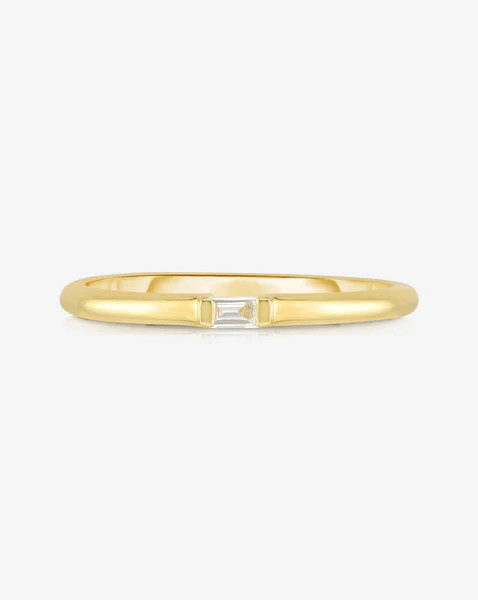 Single Baguette Diamond Ring | Ring Concierge