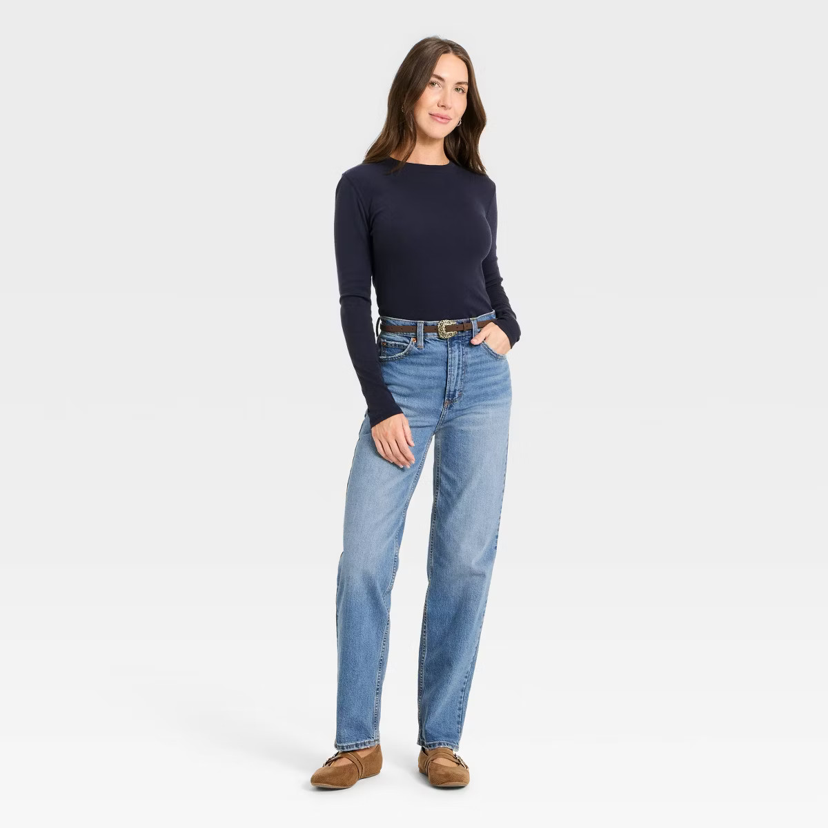 Women's Highest-Rise Vintage Straight Jeans - Universal Thread™ | Target