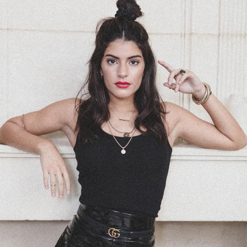 Black White Beige Black Ribbed Tank - Black - M | Verishop