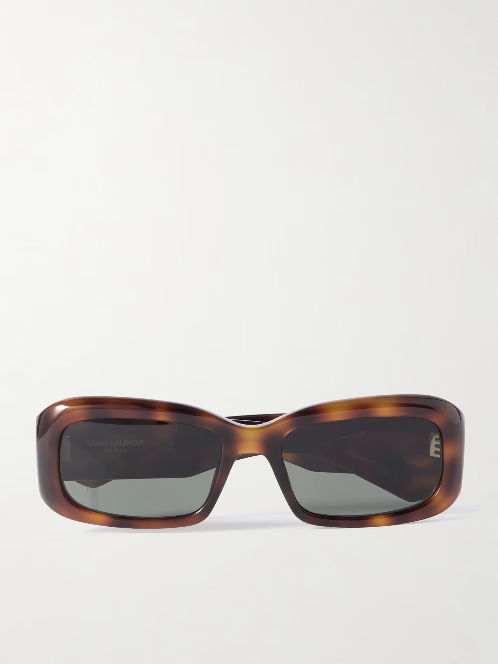 Rectangle-frame tortoiseshell acetate sunglasses | NET-A-PORTER APAC