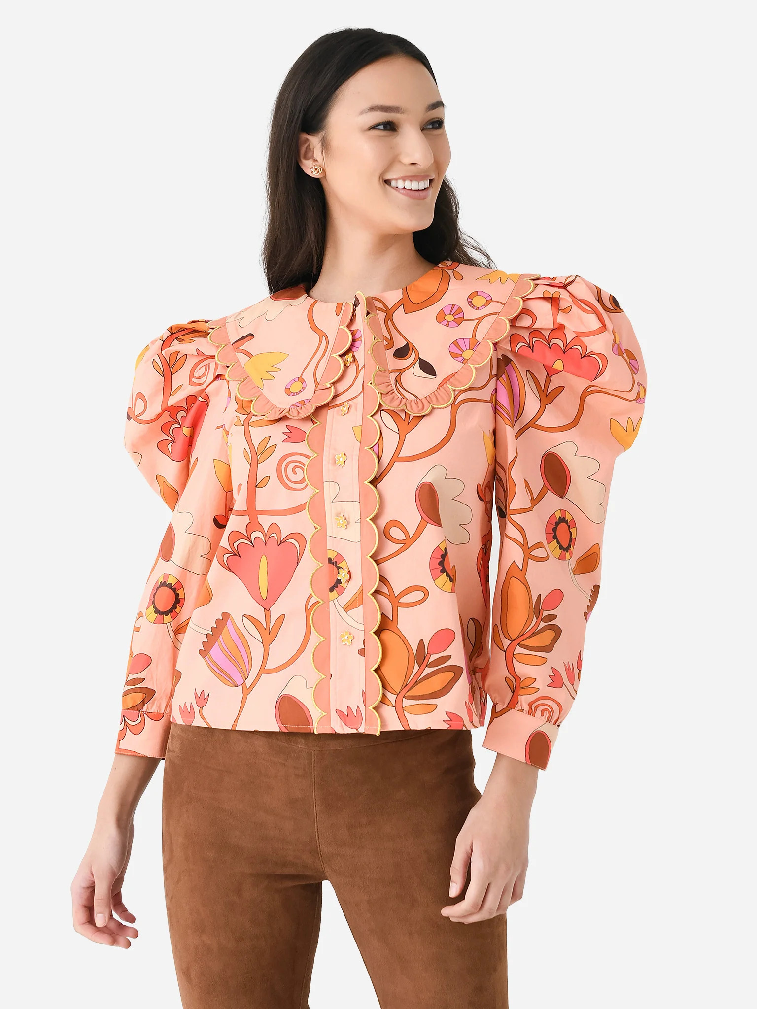 CELIA B
                      
                     Women's Olivia Blouse | Saint Bernard