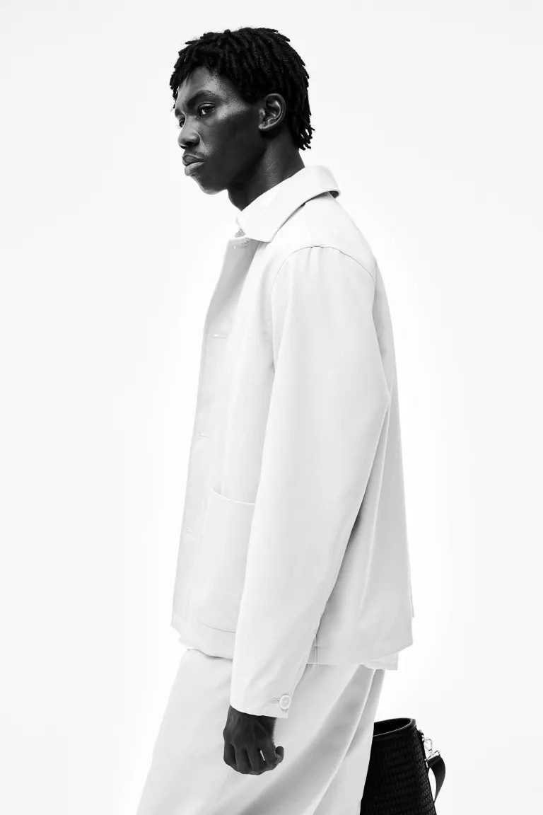 Loose Fit Twill Joggers - Beige - Men | H&M US | H&M (US + CA)