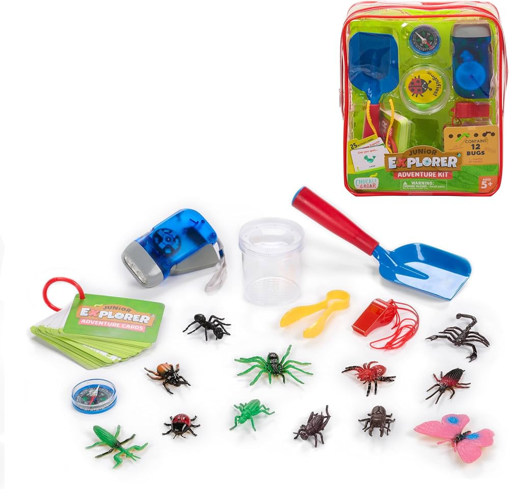 Chuckle & Roar - Junior Explorer Adventure Kit - Explore and Learn Insect Fun - Great for Young L... | Amazon (US)