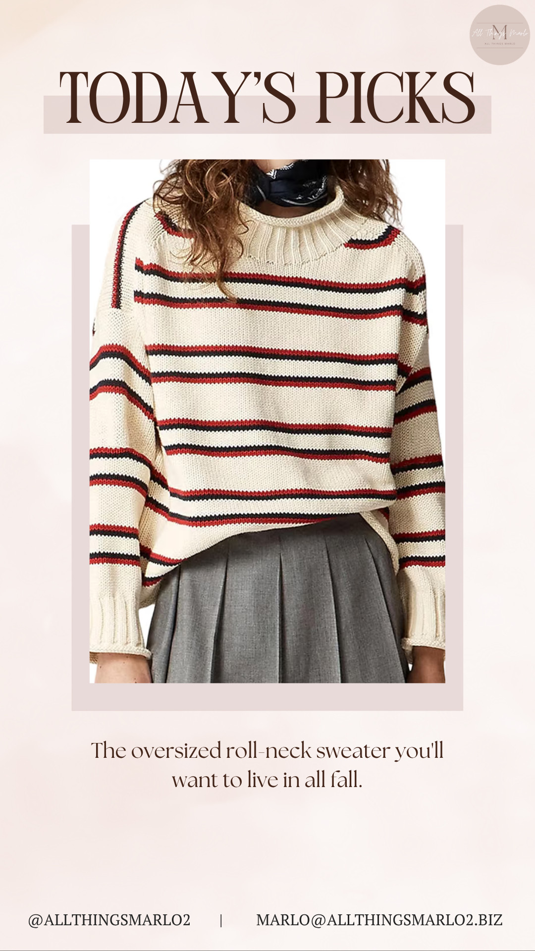 The oversized roll-neck sweater you'll want to live in all fall. 

 #LTKSeasonal #LTKWorkwear #LTKTravel