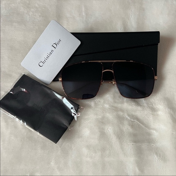 Christian Dior Monsieur2 64mm Oversize Aviator Sunglasses | Poshmark