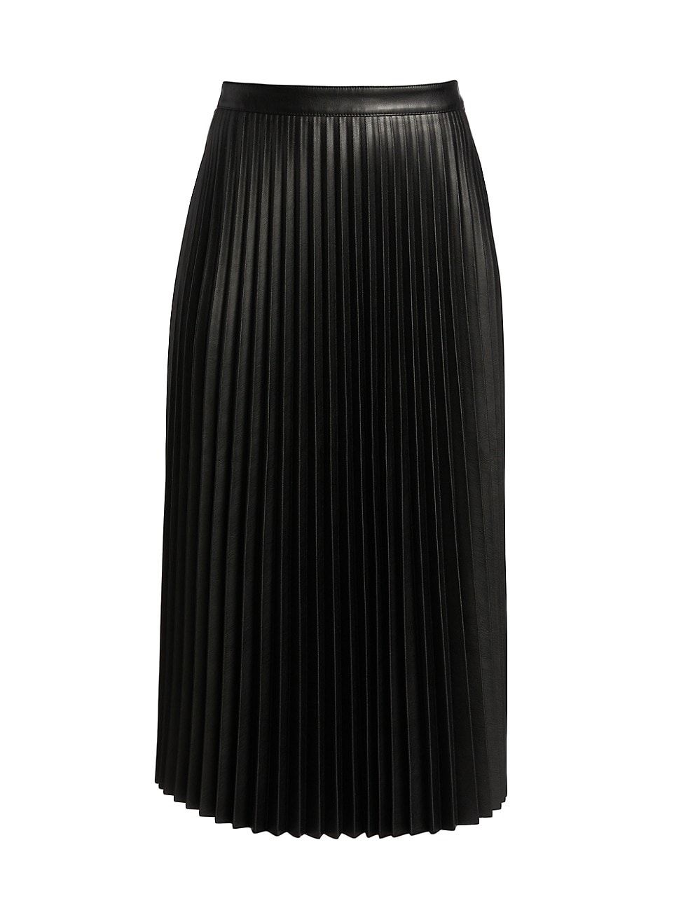 Faux Leather Pleated Skirt | Saks Fifth Avenue