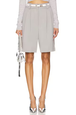 Evelina Shorts in Grey | Revolve Clothing (Global)