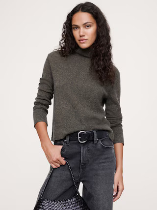 Cashmere Turtleneck Sweater | Banana Republic (US)