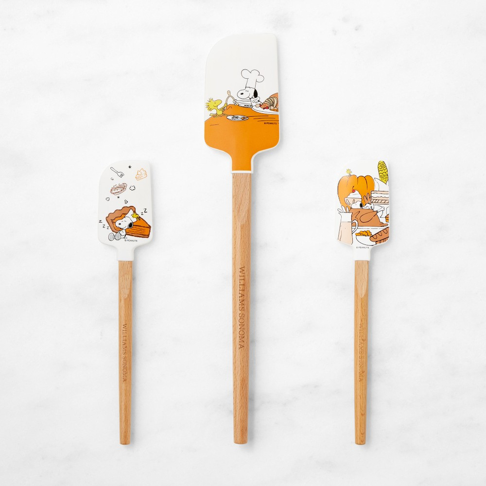 PEANUTS™ x Williams Sonoma Thanksgiving Spatulas | Williams-Sonoma