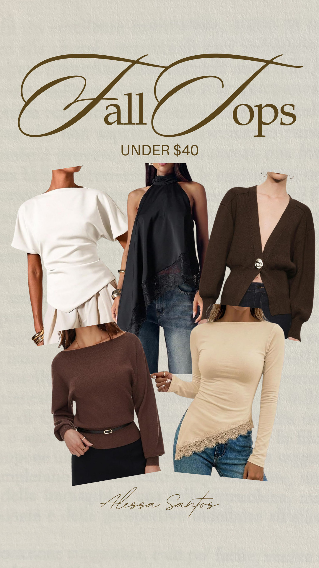 From day to night, these tops are chic, affordable, and perfect for Fall! 
 

 #LTKdayinmylife #LTKootd #LTKSeasonal