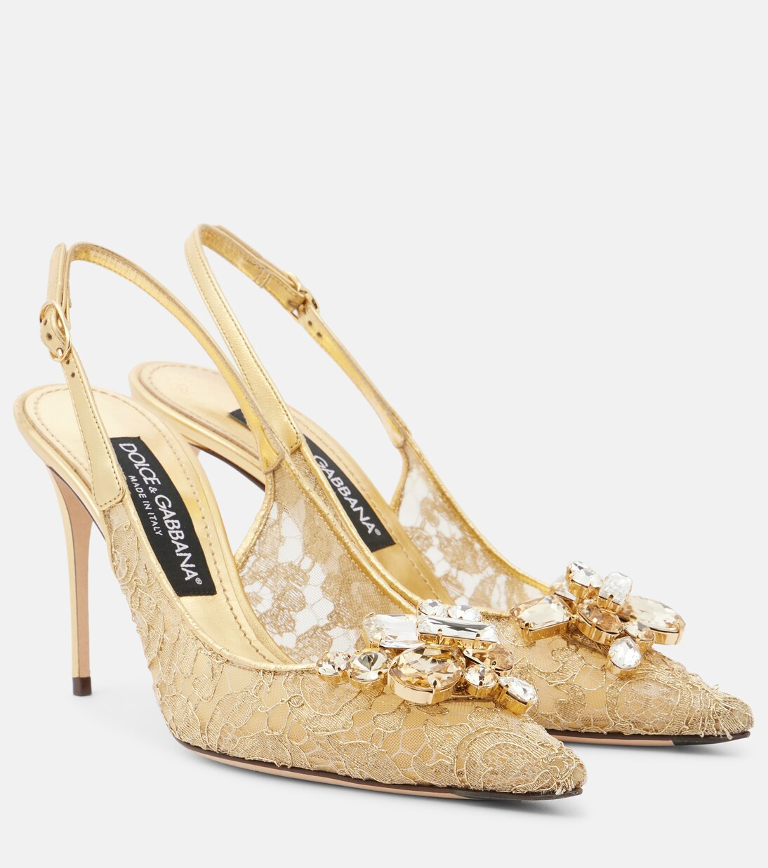 Pumps slingback in pizzo | Mytheresa (IT)