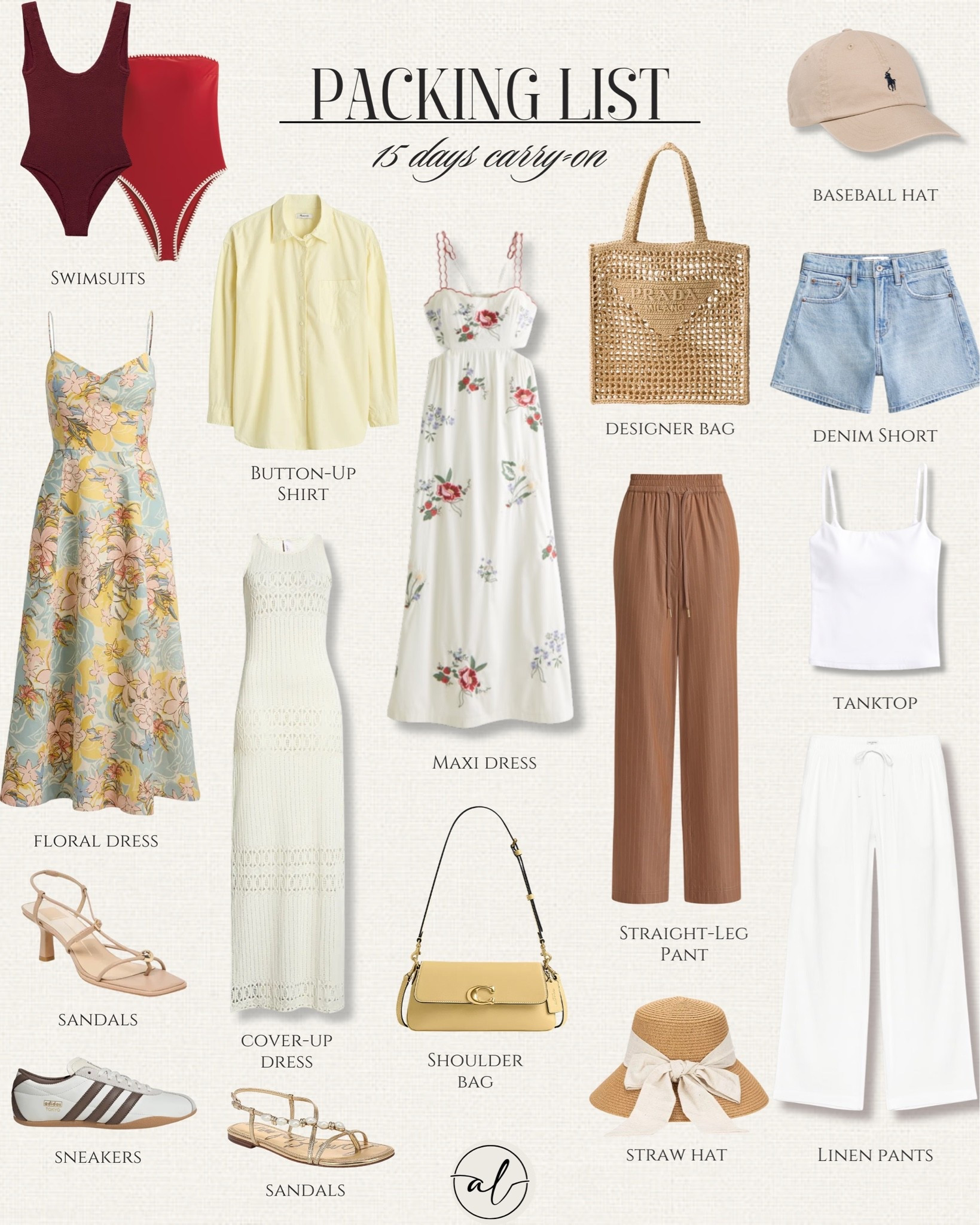 Packing List - 15 days carry-on

#LTKU #LTKootd #LTKSeasonal