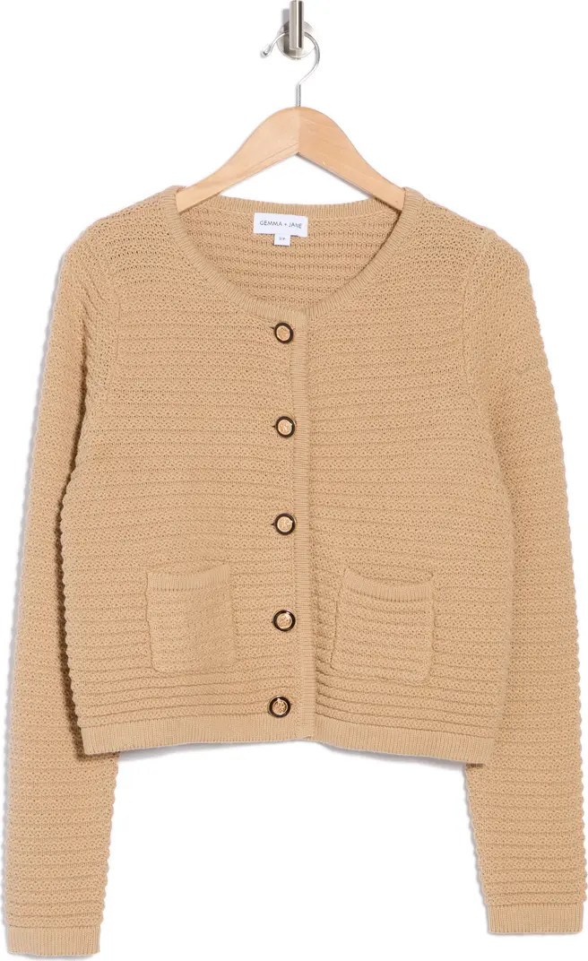 Buttoned Cardigan Sweater | Nordstrom Rack