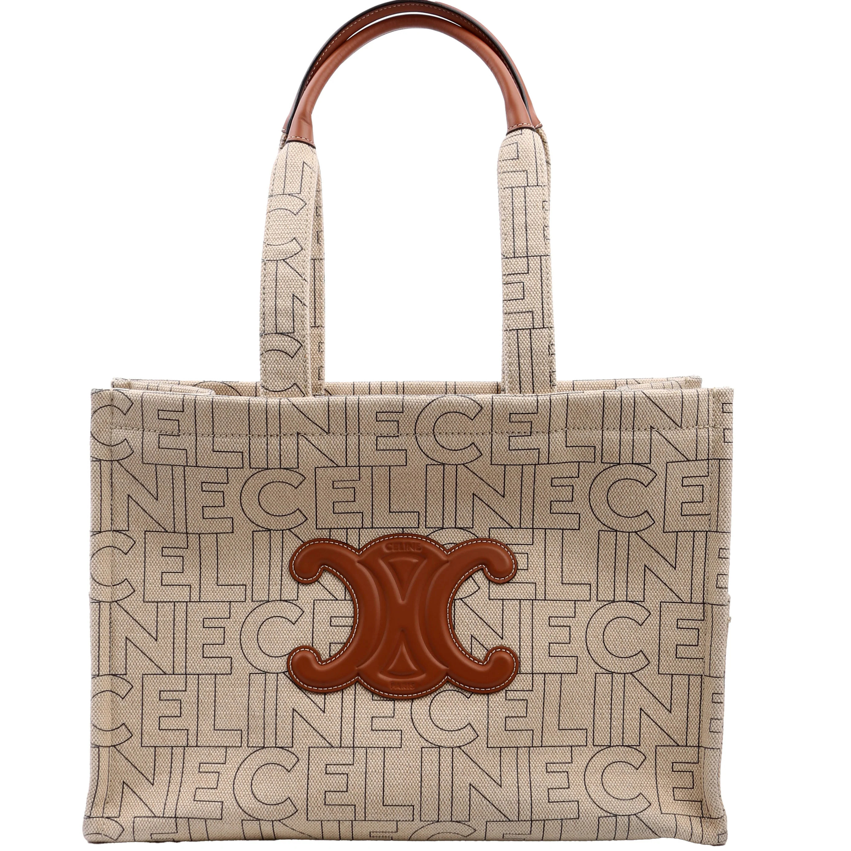 Cabas Thais Large Triomphe Canvas | Keeks Designer Handbags