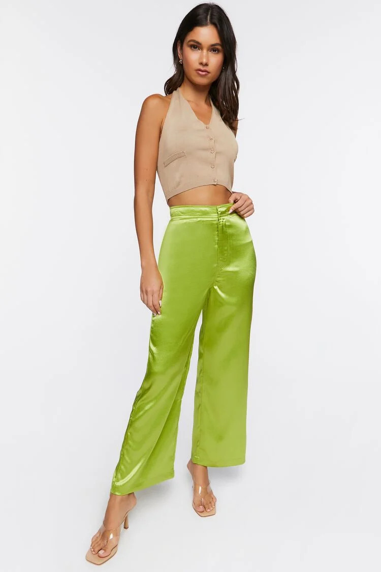 Satin Wide-Leg Pants | Forever 21 (US)