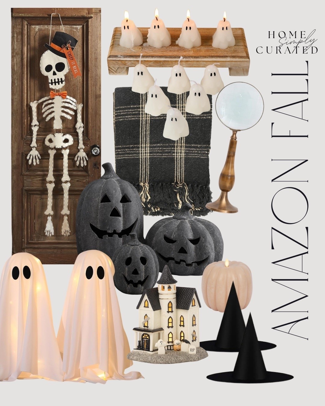 Halloween decor for less only at Amazon! 



Amazon home decor, decor for less, budget friendly, Halloween decor, skeleton, fall decor, pumpkin, ghosts, Amazon home finds, blanket, fall decor

#LTKSeasonal #LTKHome