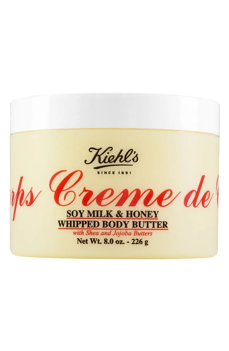 Kiehl's Since 1851 Creme de Corps Soy Milk & Honey Whipped Body Butter | Nordstrom | Nordstrom