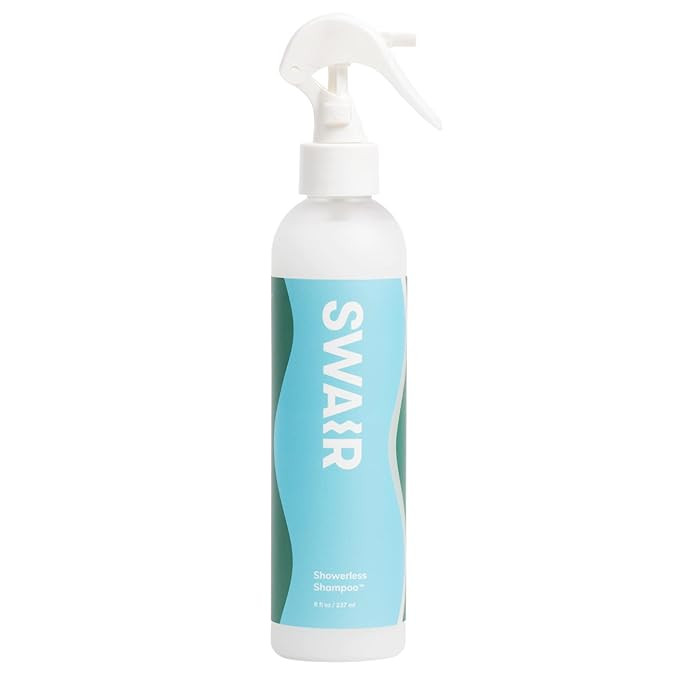 SWAIR Showerless Shampoo 8oz. Dry Shampoo Alternative | Cleans Hair Without Suds, Rinsing or Resi... | Amazon (US)