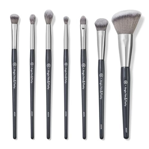 BK BEAUTY BRUSHES - ANGIE HOT & FLASHY Brush Set (7PC) - Viral Under-Eye Concealer, Eye Shadow, | Bronzer, Blush & Highlighter Makeup Brushes | Amazon (US)