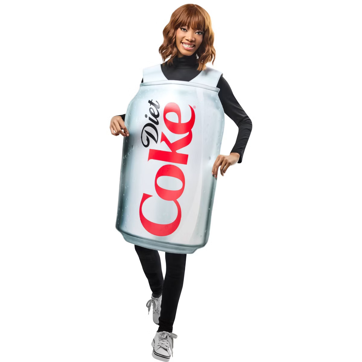Rubies Adult Diet Coke Halloween Costume Sandwich Board Silver One Size | Target