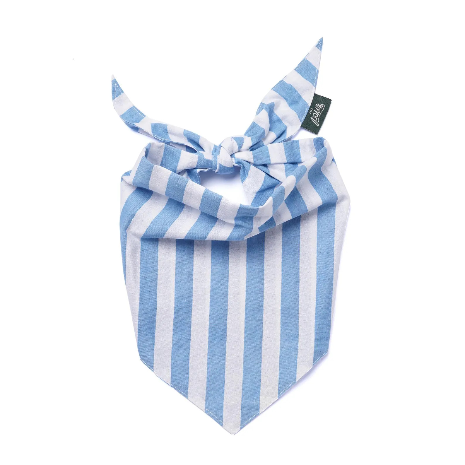 Cabana Blue Stripes Dog Bandana | Etsy (Global)
