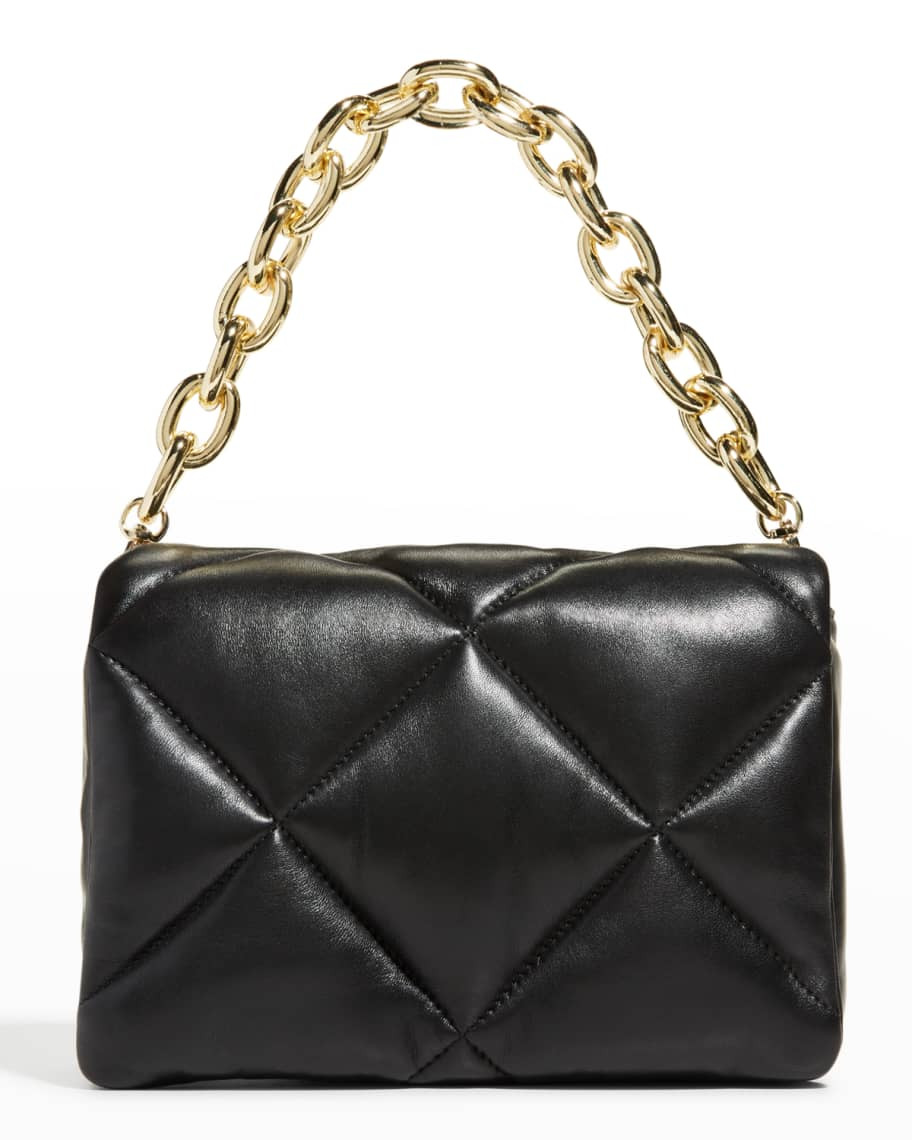 Brynn Quilted Leather Chain Shoulder Bag | Neiman Marcus