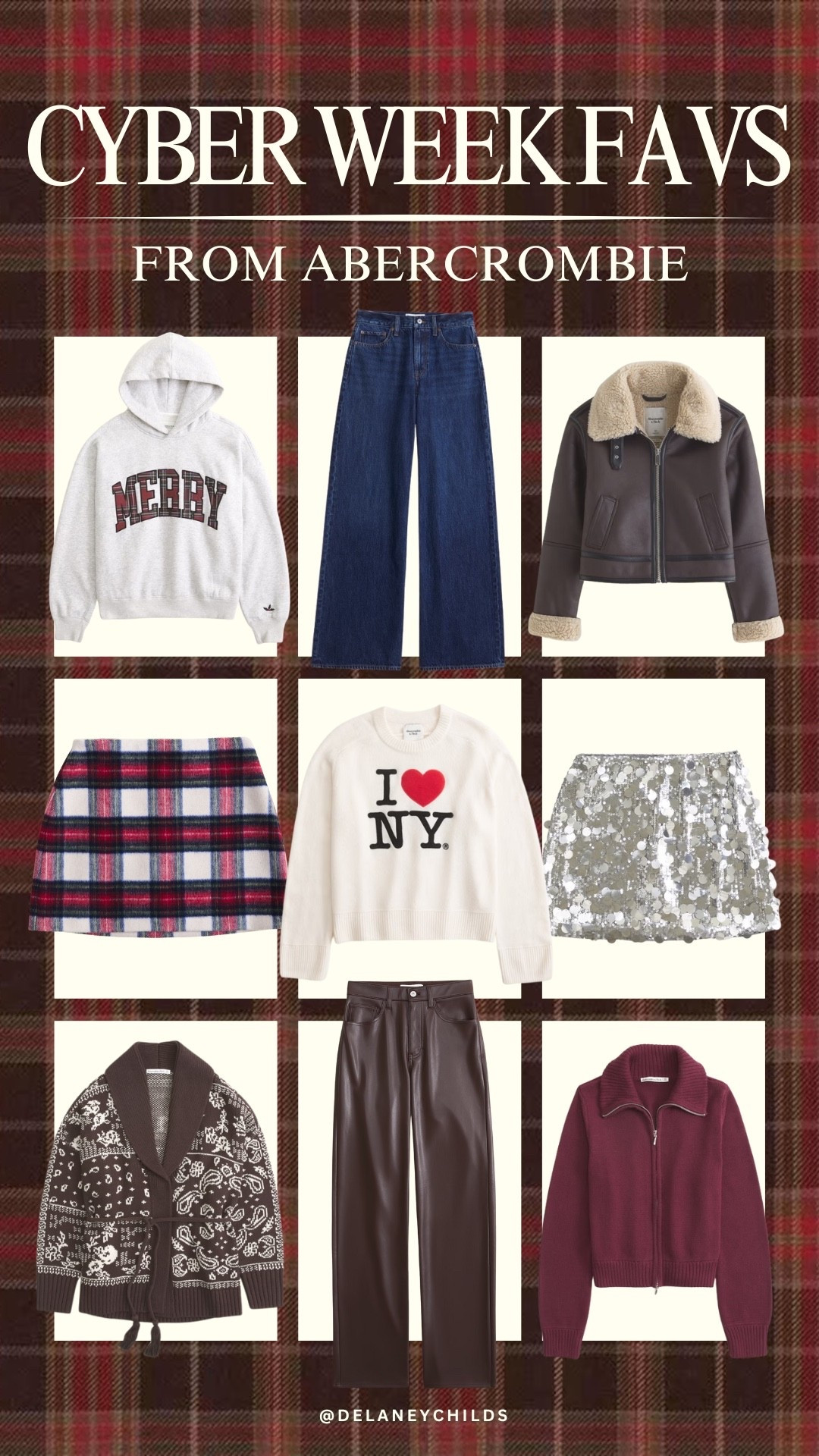 #AbercrombiePartner My favorite finds from @abercrombie’s HUGE cyber sale! You can get 25-50% Off everything November 24th - Monday, December 1st PLUS an extra 15% off with code “CYBERAF”

*Offer valid in stores and online from 11/24/2025-12/1/2025 in US/CA. Excludes clearance and gift cards. Online price reflects discount. 

*Use code CYBERAF to get an additional 15% off everything in stores and online at checkout from 11/24/2025-12/1/2025 in US/CA. Excludes clearance and gift cards. See details online.


#LTKSeasonal #LTKHoliday #LTKCyberWeek