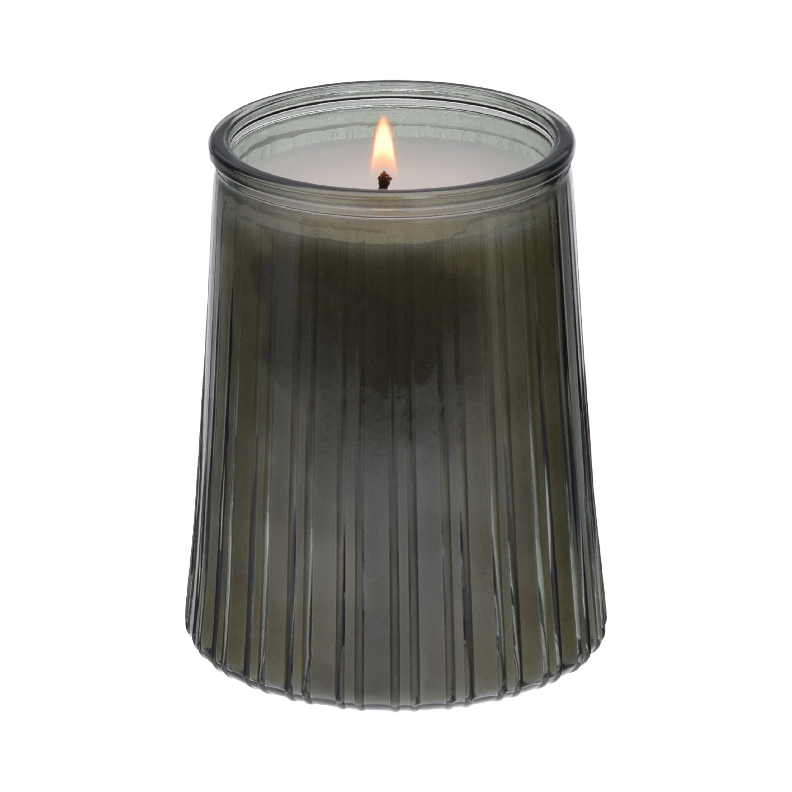 Better Homes & Gardens Noble Fir & Pine Scented 1-Wick 16.1oz Ribbed Jar Candle | Walmart (US)