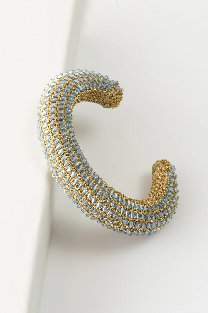 Embellished Crocheted Cuff | Noonday