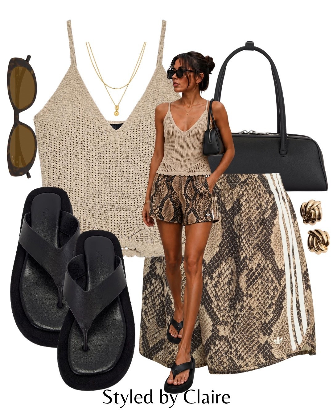 SNAKE PRINT ADIDAS SHORTS🖤

#LTKsummer #LTKstyletip #LTKshoes