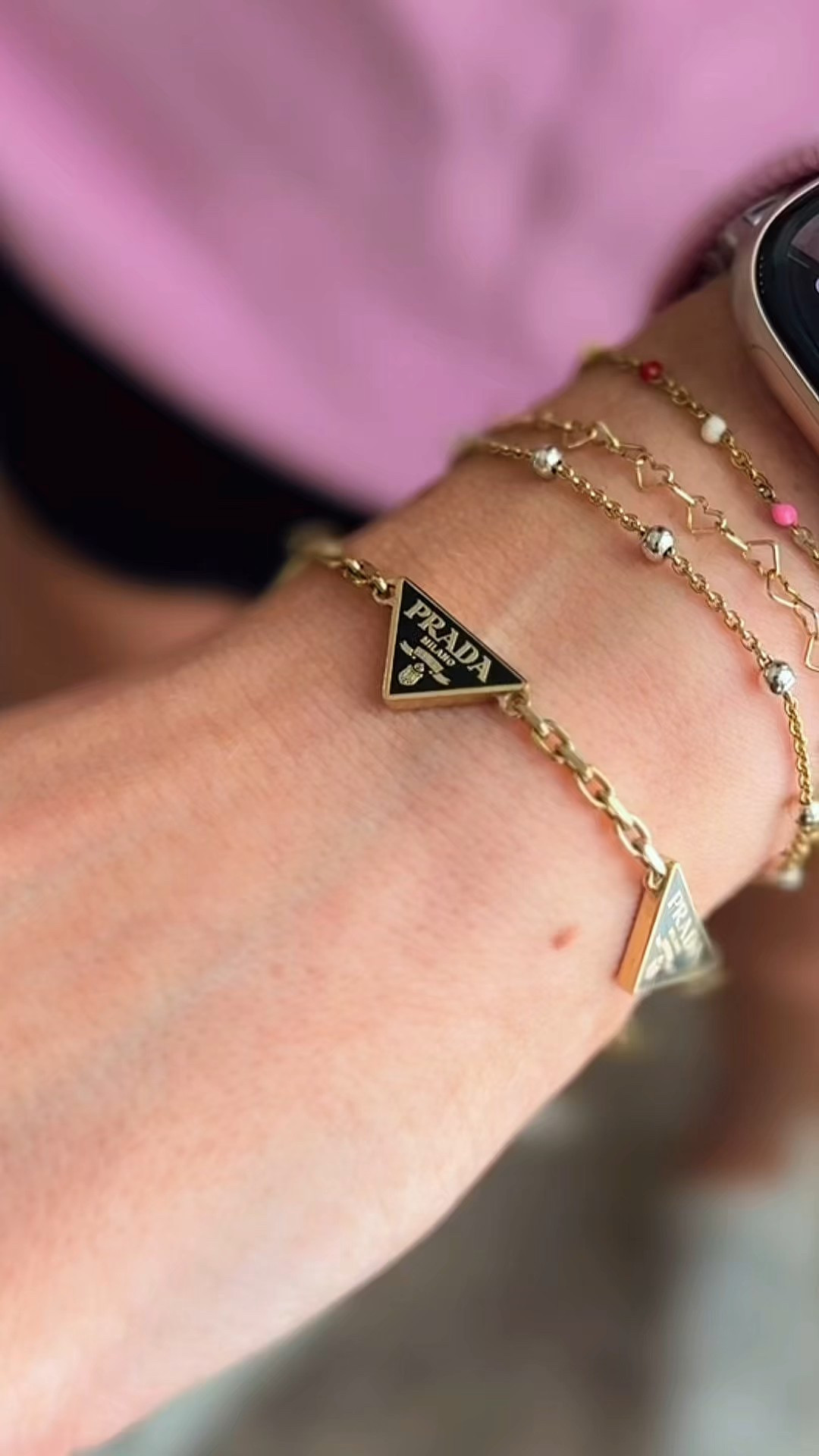 Find in my LTK link in Bio🤗Prada Bracelets are a 10/10🤩#prada 

#LTKBeauty #LTKValentine #LTKdayinmylife
