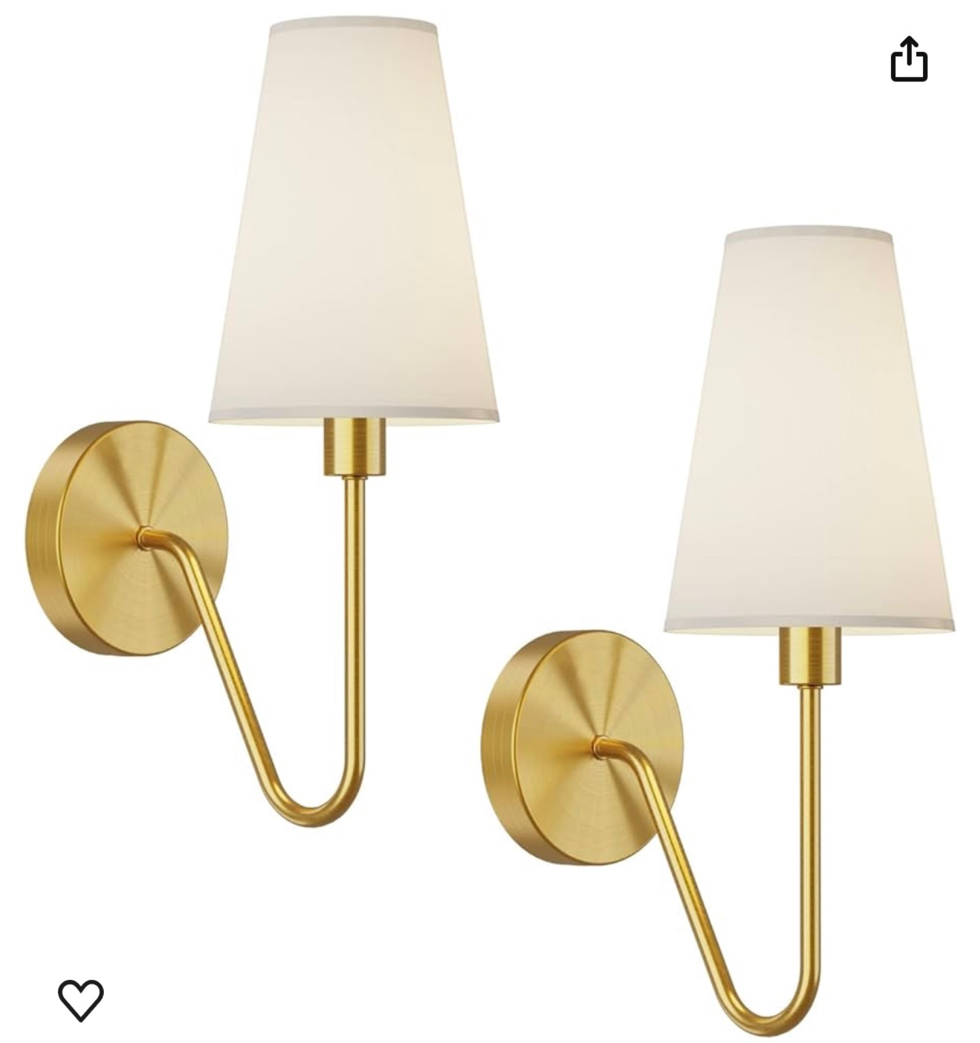 The perfect scones for above a bed or nightstands. 

#LTKfindsunder50 #LTKfindsunder100 #LTKhome