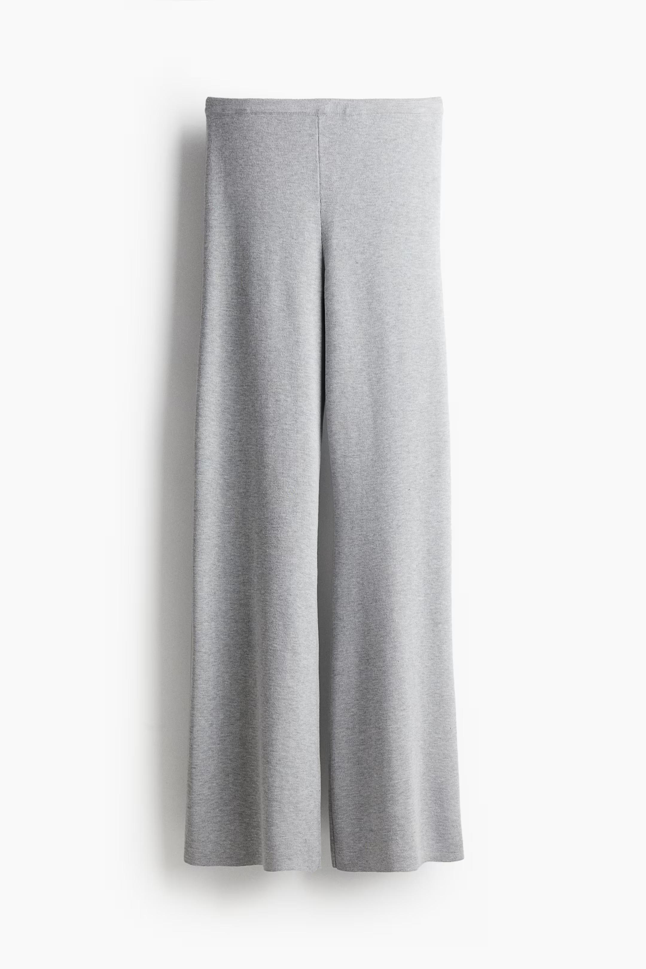 Fine-knit trousers - Light beige marl - Ladies | H&M GB | H&M (UK, MY, IN, SG, PH, TW, HK)