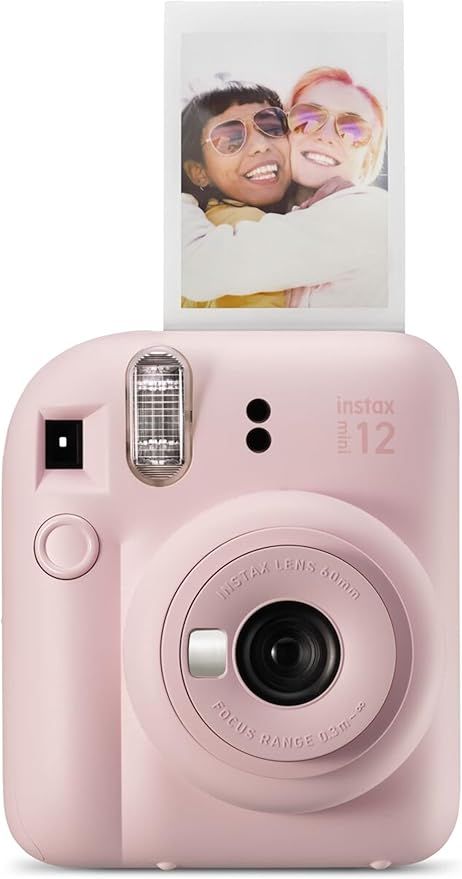 Fujifilm Instax Mini 12 Instant Camera - Blossom Pink | Amazon (US)