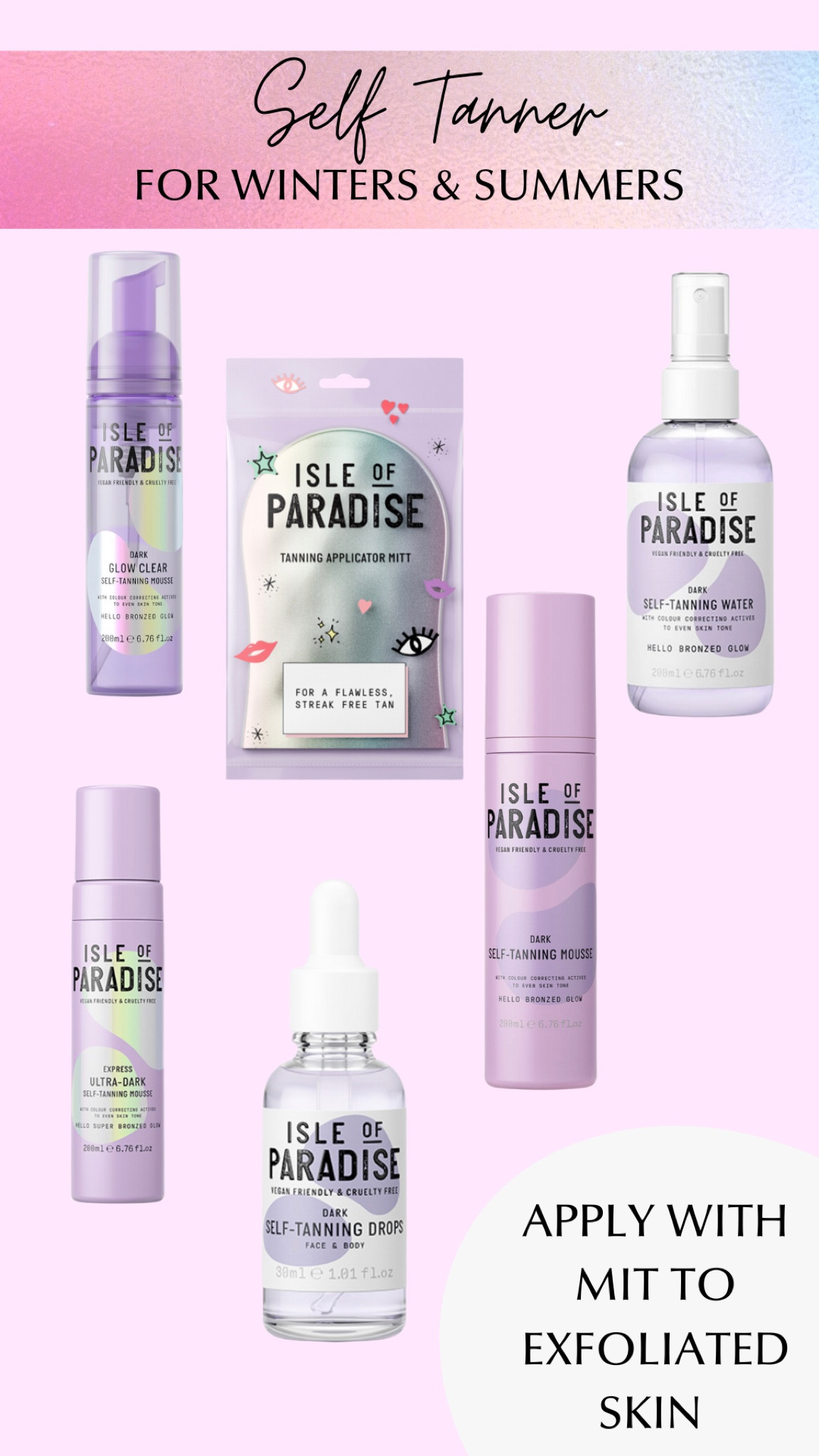 Self tanner with a violet base for all. HOC cool seasons. #hocwinter #hocsummer #hocbluebasedselftanner

#LTKbeauty