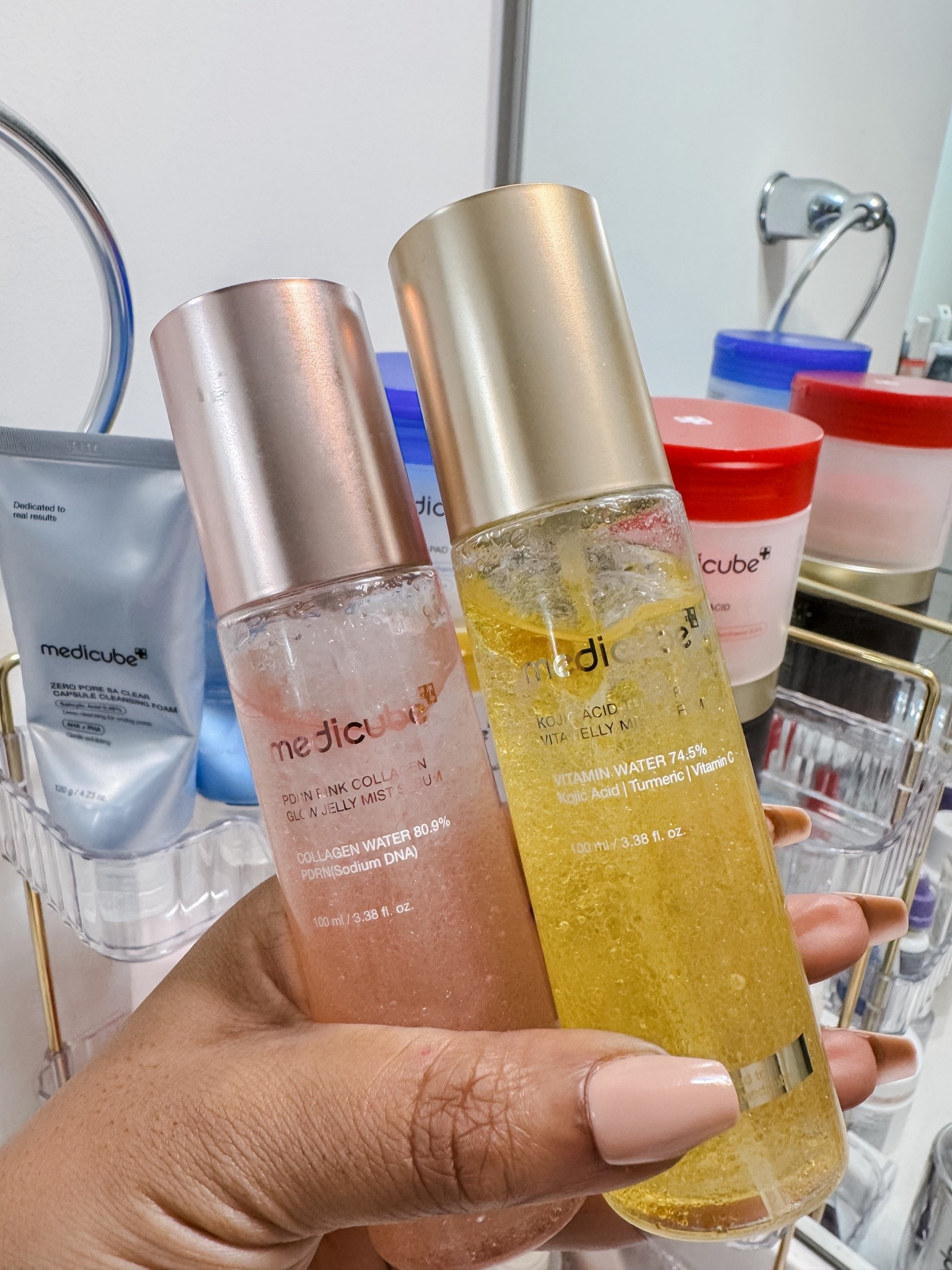 Love these collagen jelly serum mists. You can use them as either a mist or serum  

#LTKBeauty #LTKSaleAlert