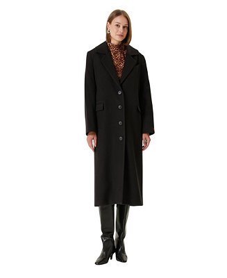 Women's Wool-Cashmere Blend Coat | Macy's