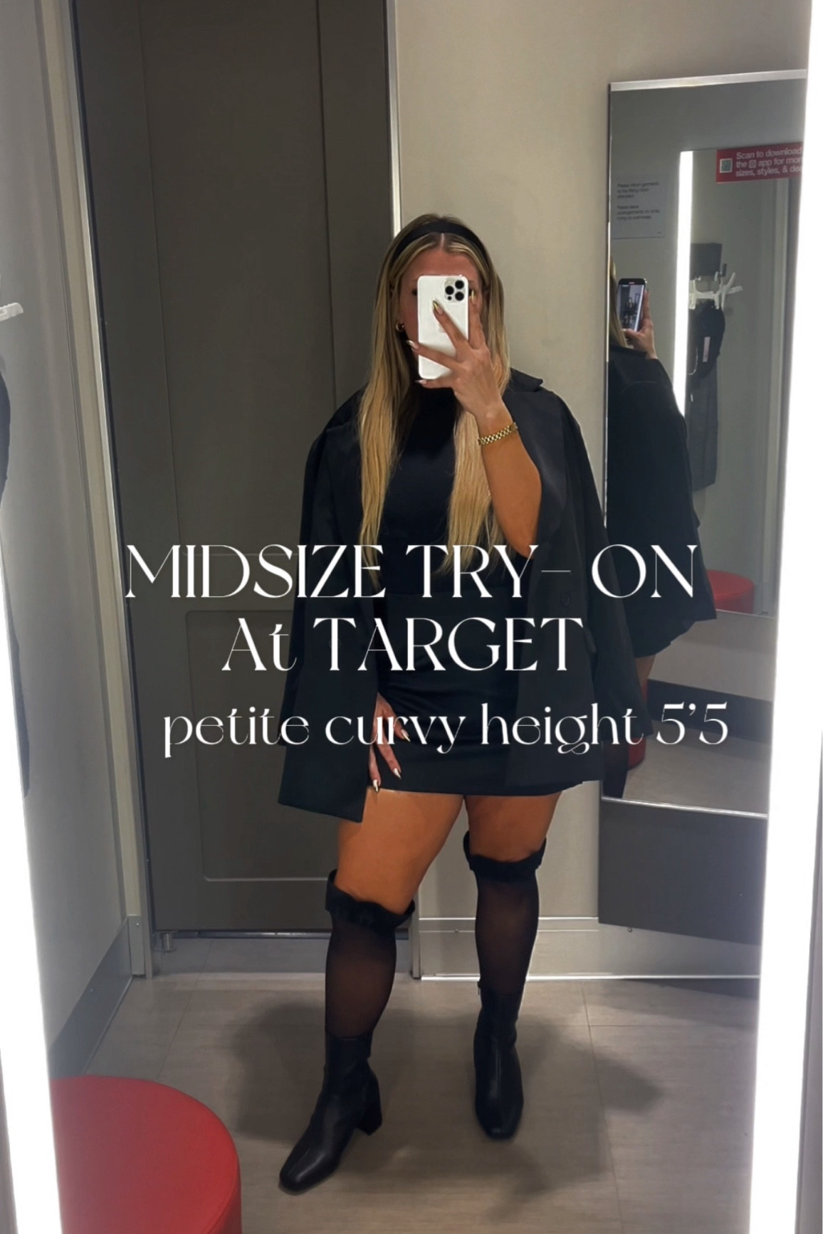 BLACK FRIDAY DEALS 
Midsize Try-on at Target

#LTKHoliday #LTKMidsize #LTKSaleAlert