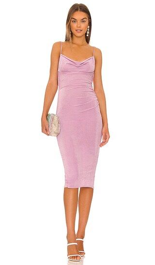Bardot Dress in Lilac | Revolve Clothing (Global)