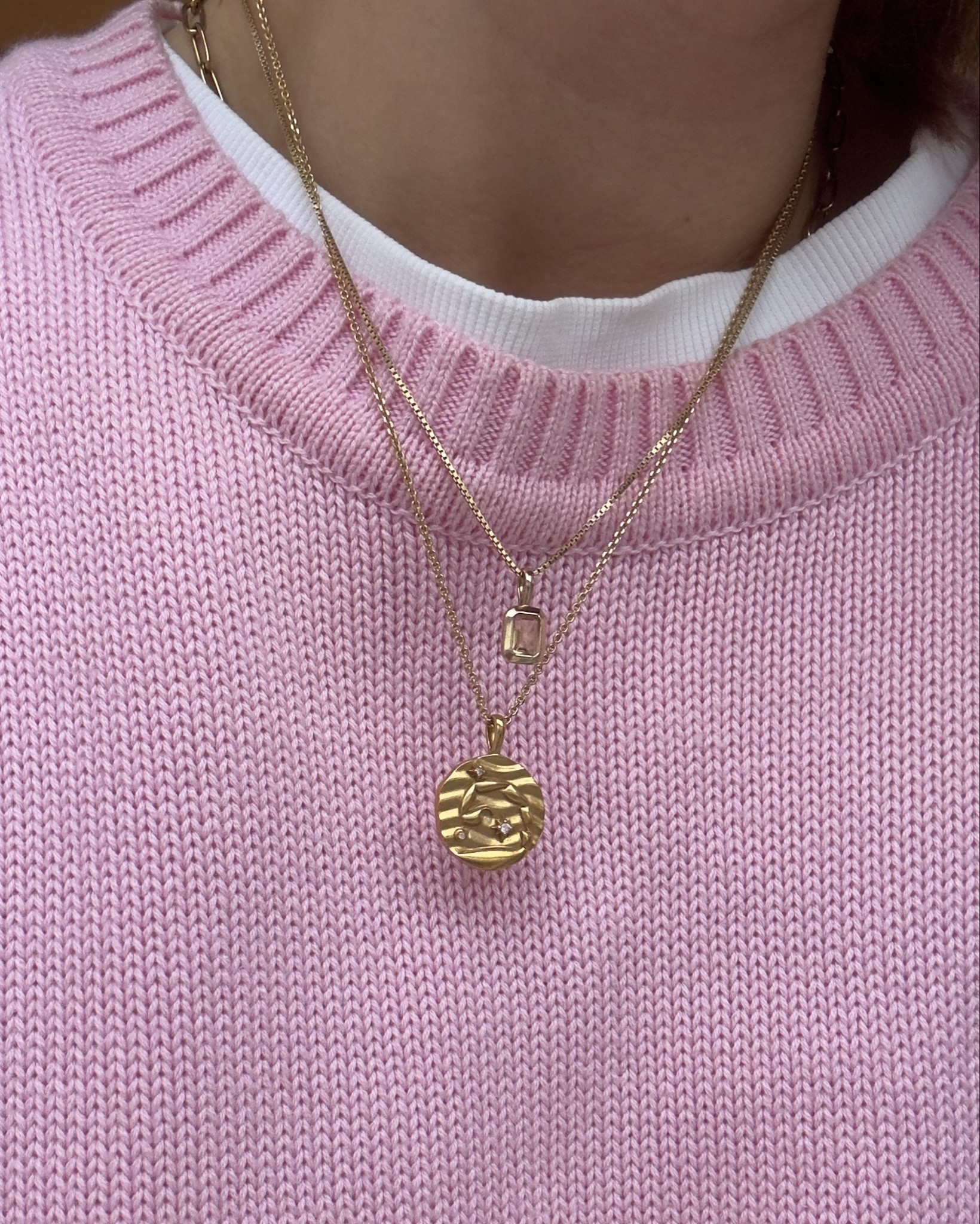 Birthstone + zodiac gold necklaces - the perfect everyday combination 🤍

#LTKstyletip #LTKuk