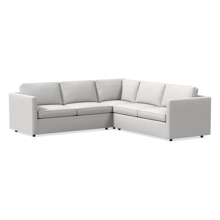 Harris 3-Piece L-Shaped Sectional | West Elm (US)