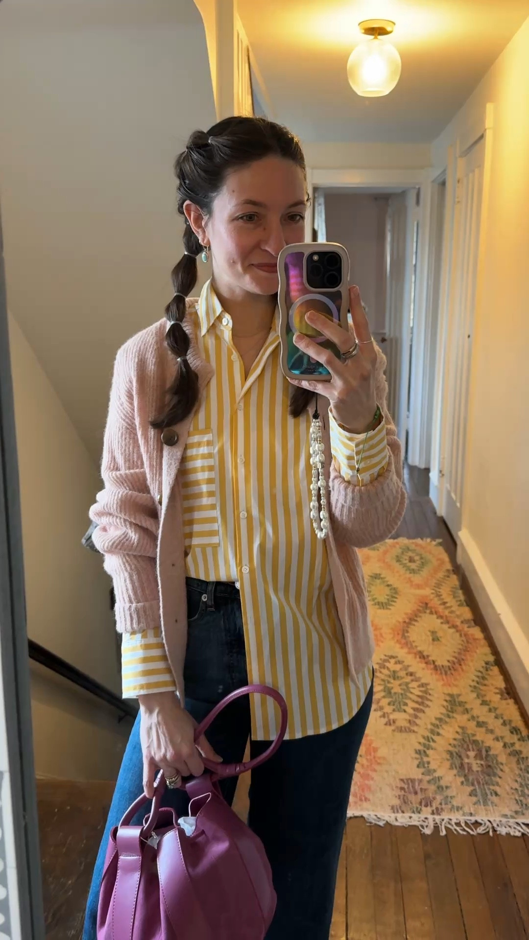 Wore this yesterday to a Mother-Son laser tag event as our golf club- it was so fun! I’ve had this button down for a few years & love the pop of color it adds- it works for any season! It’s slightly oversized so works as a cover up in the summer, too 🙌 This cardigan is old Everlane but reminds me of the Sézane ones that are so popular (& flattering) right now! 

#LTKSeasonal #LTKStyleTip #LTKWatchNow