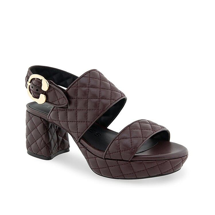 Aerosoles Camera Platform Sandal | Women's | Auburn | Size 7 | Sandals | DSW